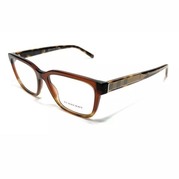 Burberry Women's Brown Square Eyeglasses! - Picture 1 of 4